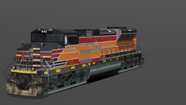 union pacific emd sd70ace 1996