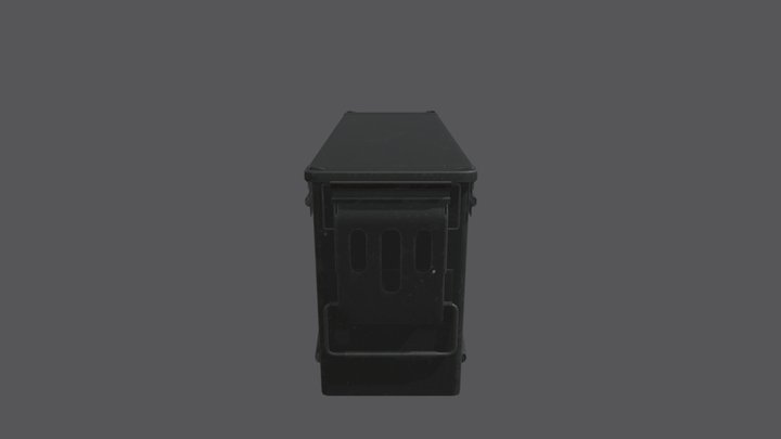 Ammunitions crate 3D Model