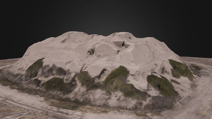 Huaca El Rosario/ Valle Chicama -2016 3D Model