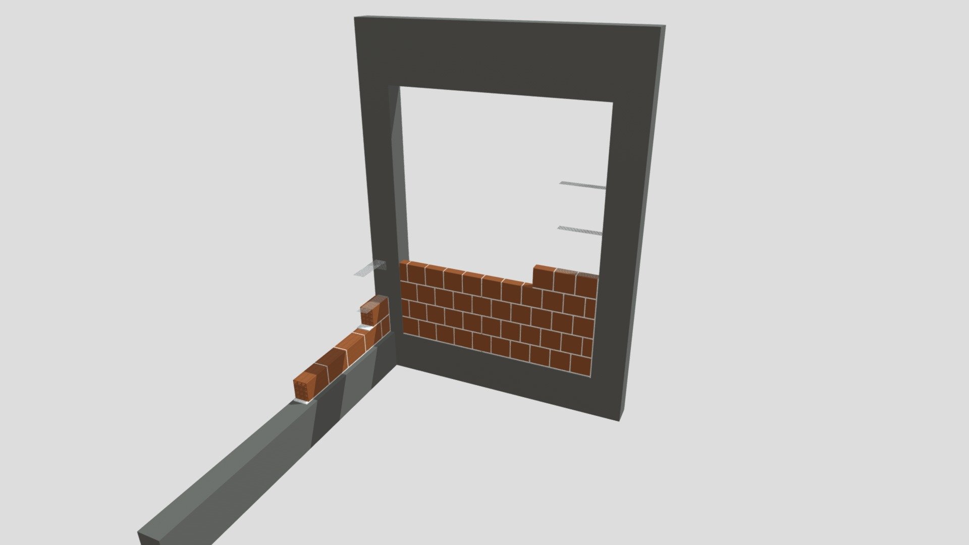 AMARRAÇÃO ALVENARIA COM TELA — Sketchfab embed 3D viewer