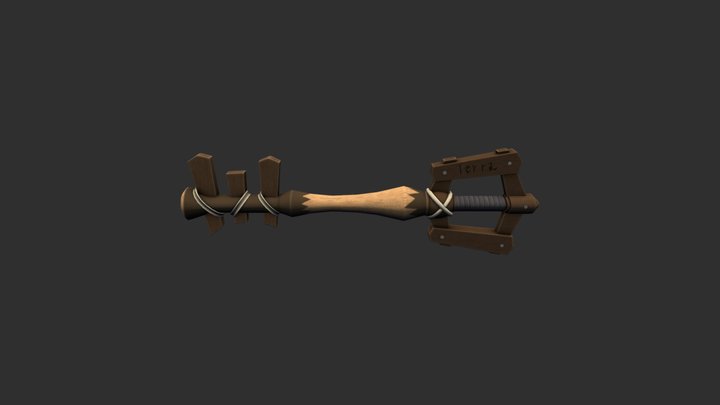 Terra Keyblade 3D Model
