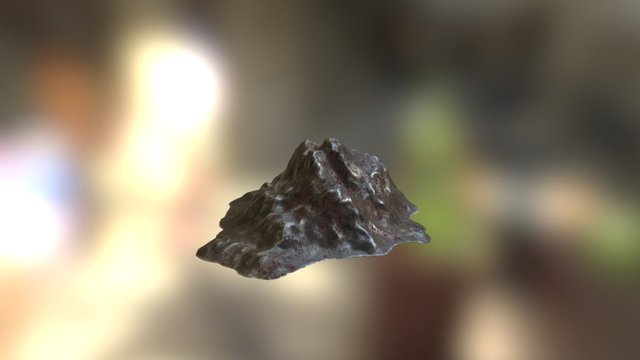 Lava Rock Mountain 3D Model