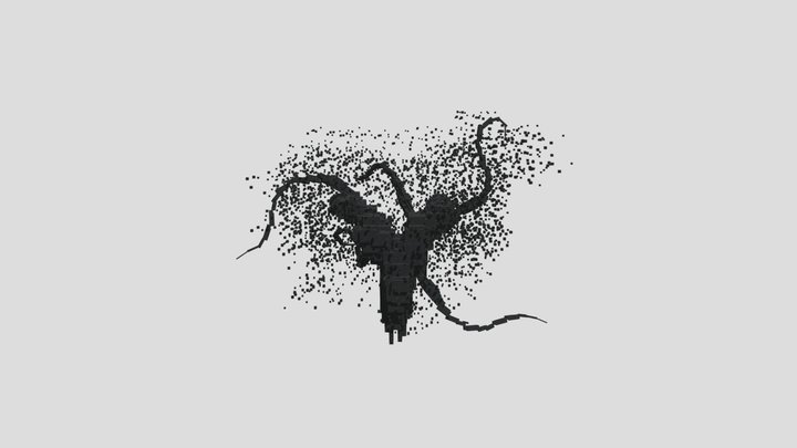 Wither storm stage 4 3D Model