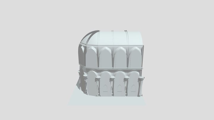 GAM201 - Gothic Church - Jesse Rush 3D Model