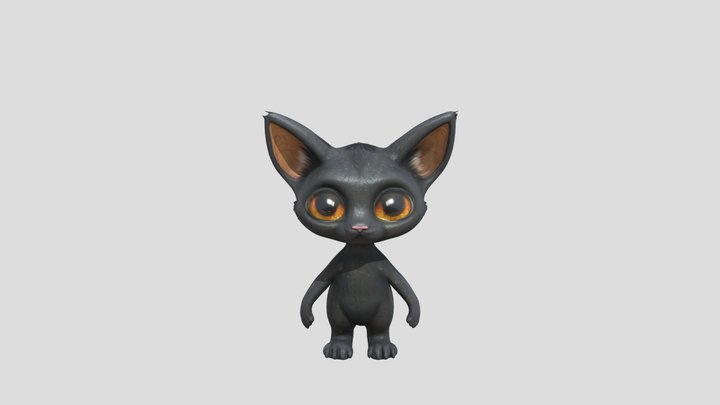 Cat 3D Model