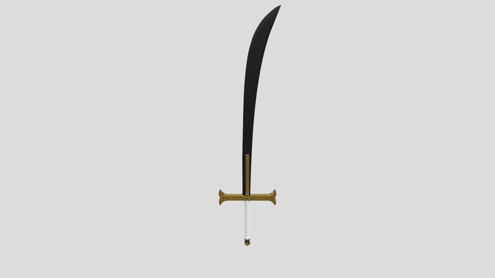 Dracule Mihawk Yoru Black Sword - 3D model by KNG153 [666005c] - Sketchfab