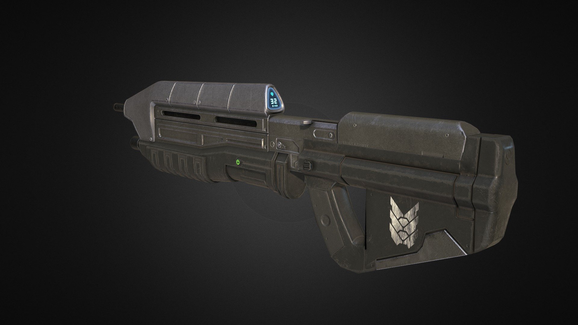 MA5C Assault rifle - 3D model by tswier [6660771] - Sketchfab
