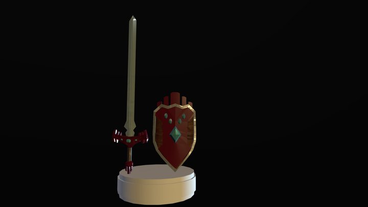 sword and shield final 3D Model