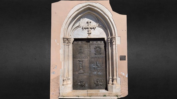 Portale Santa Maria della Vittoria - Scurcola 3D Model