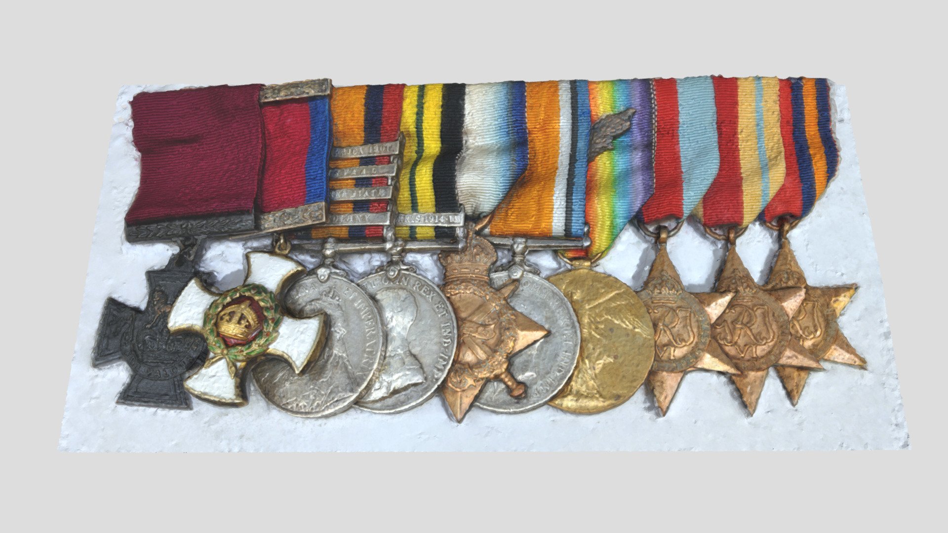 Sir Adrian Carton De Wiart Medals 1 Of 6 Download Free 3D Model 