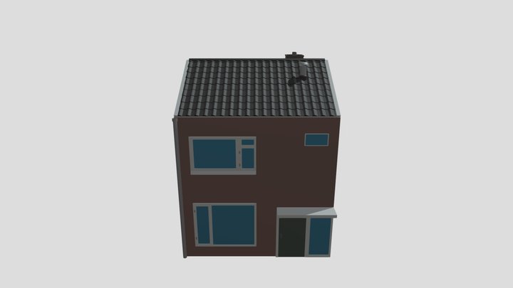 Terrace House 3D Model