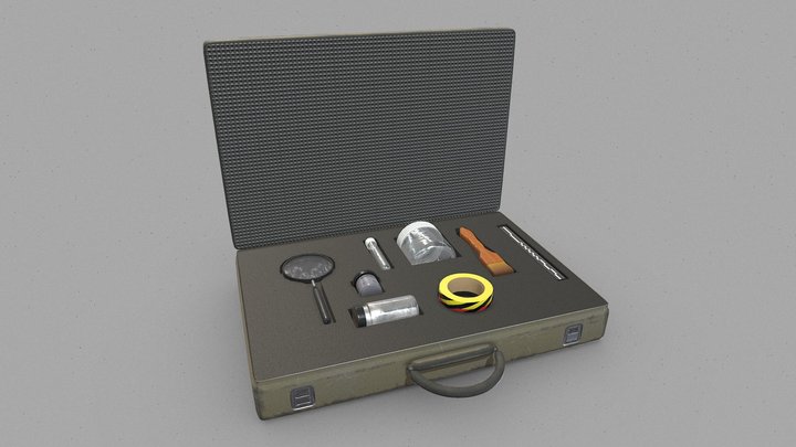 Forensic kit 3D Model