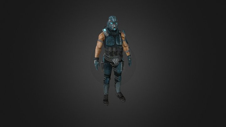 Virtus Corp Tier 1 - Scout 3D Model