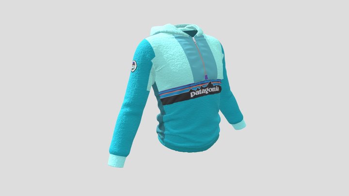 Patagonia Retro Fleece Pullover 3D Model