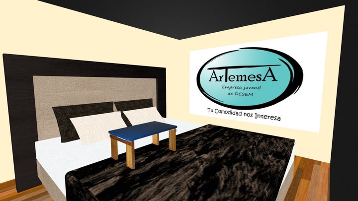 Cama ArtemesA 3D Model