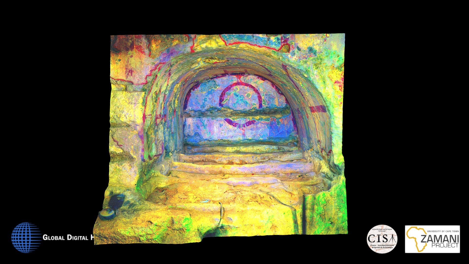 DStr. San Gennaro Catacomb Fresco, Naples (13A)