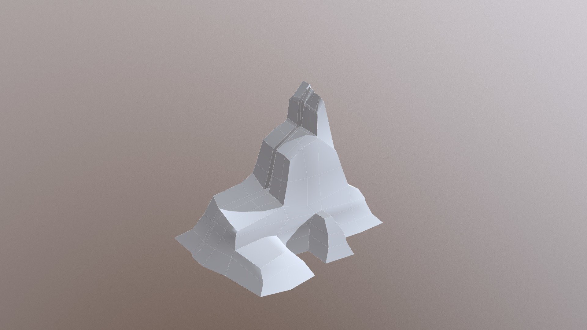 Low Poly Rock