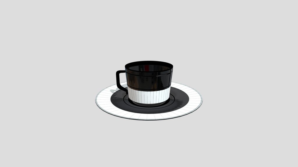 Old Cup And Plate