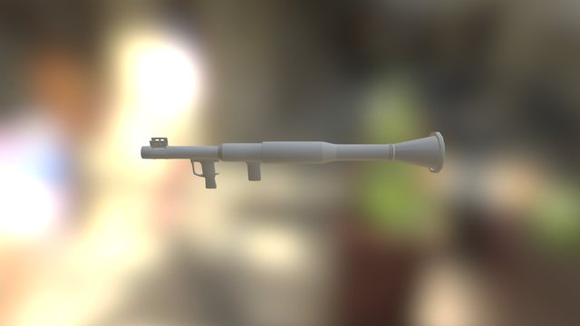 Bazooka 3D Model
