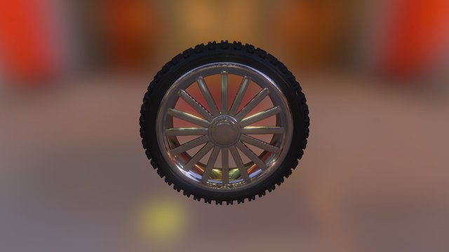 Tire Exercise 3D Model