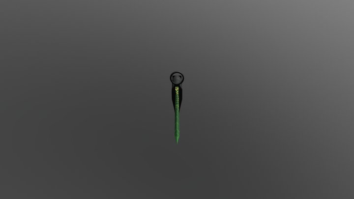 M9 Bayonet reptile 3D Model