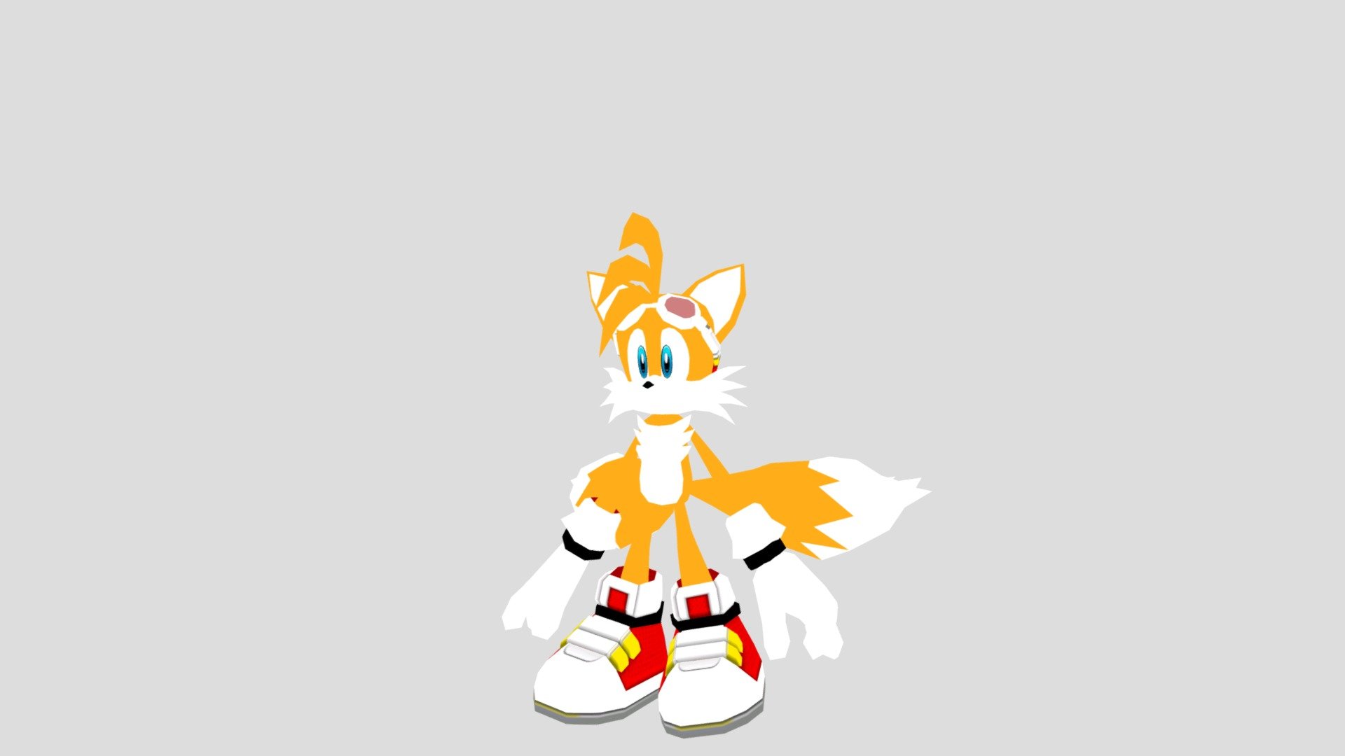 PC Computer - Sonic Riders - Tails - Download Free 3D Model By ...