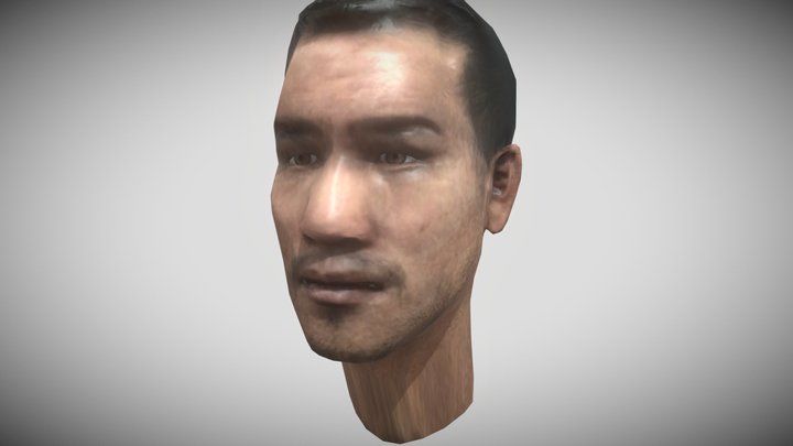 male05 face rigged – Gratis 3D-model STL