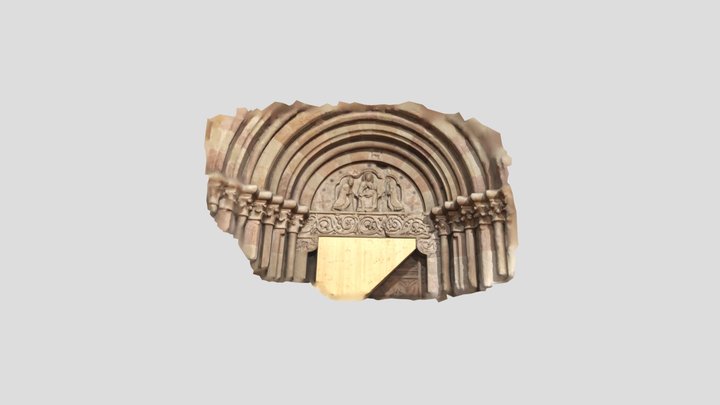 Romanisches Portal St. Zeno Bad Reichenhall 3D Model