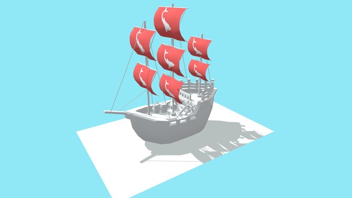 Ship75 3D Model