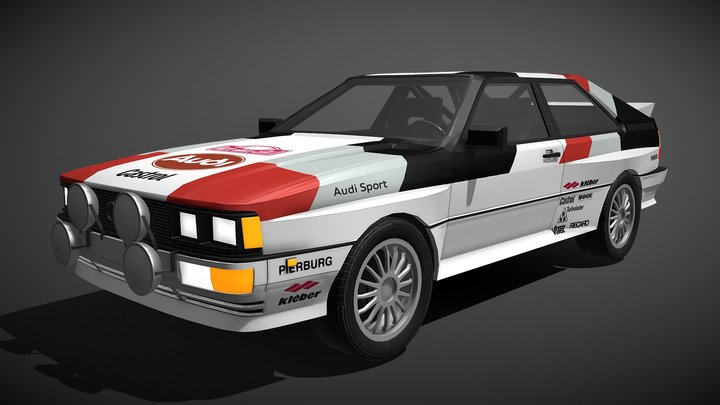 Audi ur quattro – Free 3D Model STL