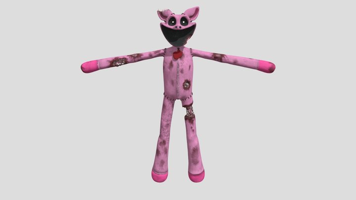 Piggy - Poppy playtime 4 (rigged) 3D Model