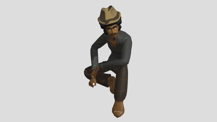 Hot Dog Vendor 3D Model