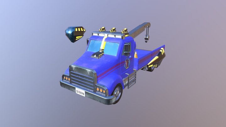 remorqueuse 3D Model