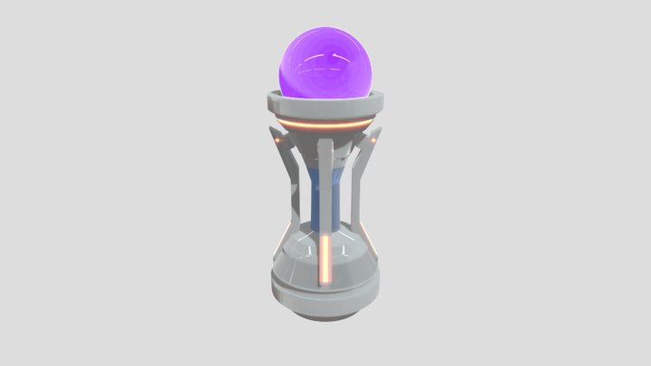 Glowing Sci-Fi Power Generator – Free 3D Model STL