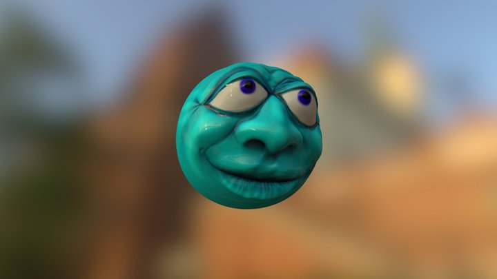 Bubble Head2 3D Model