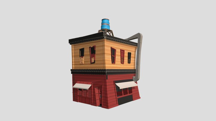 House Project 3D Model