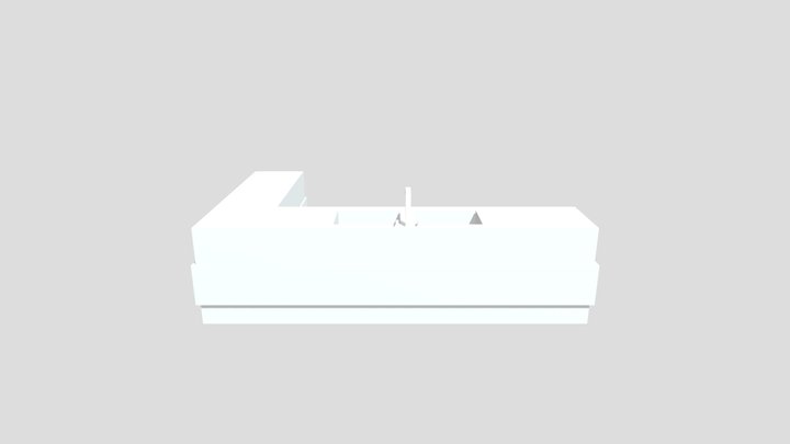 Sink- Counter 3D Model
