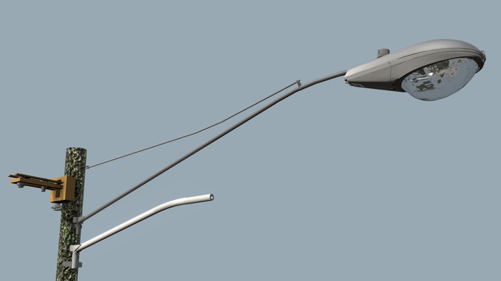 ODOT utility pole 2 3D Model