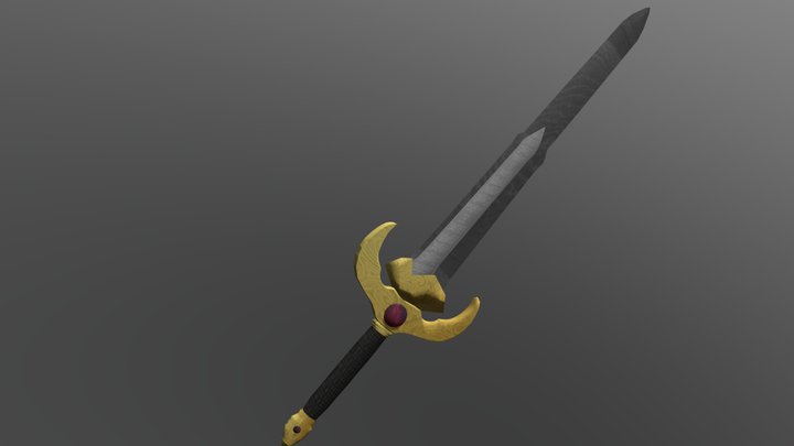 Titan Sword 3D Model