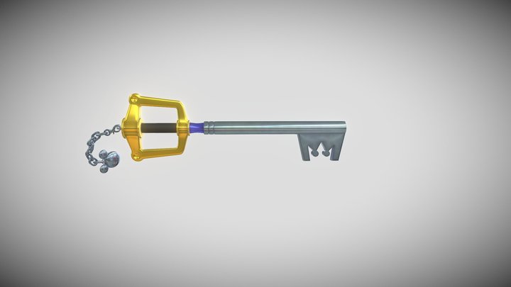 Kingdom Hearts - KeyBlade 3D Model