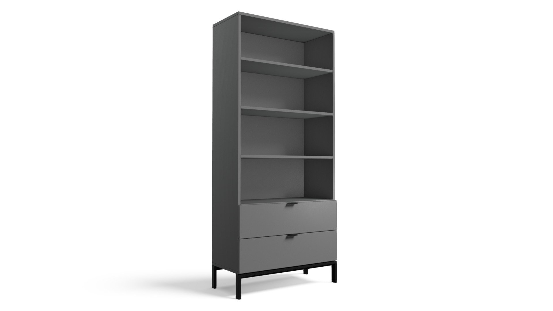 Marcell Bookcase, Grey