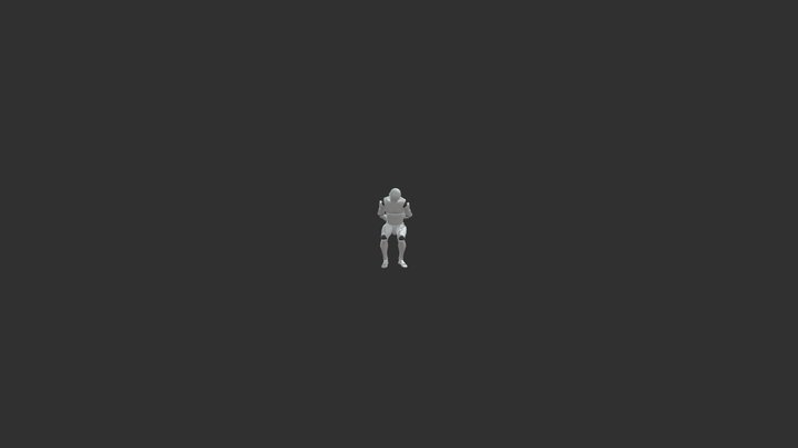 Sits In Interrogation And Gets Two Hits 2 3D Model