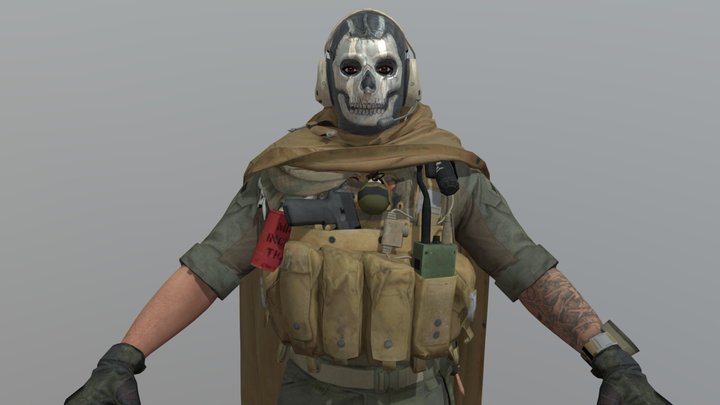 Ghost_jawbone 3D Model