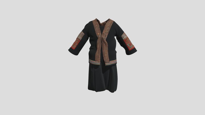 雷山苗族 3D Model