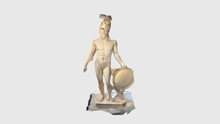 Hadrians Villa - Canopus Statue 2 3D Model