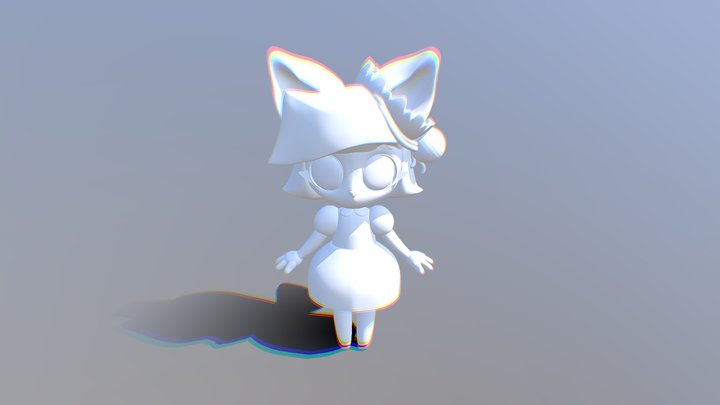 Lily the Cat 3D Model