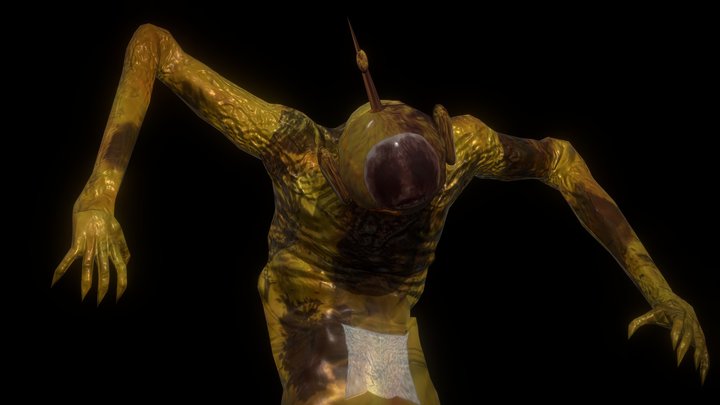 Slendytubbies II:Laa-Laa (Twitcher) 3D Model
