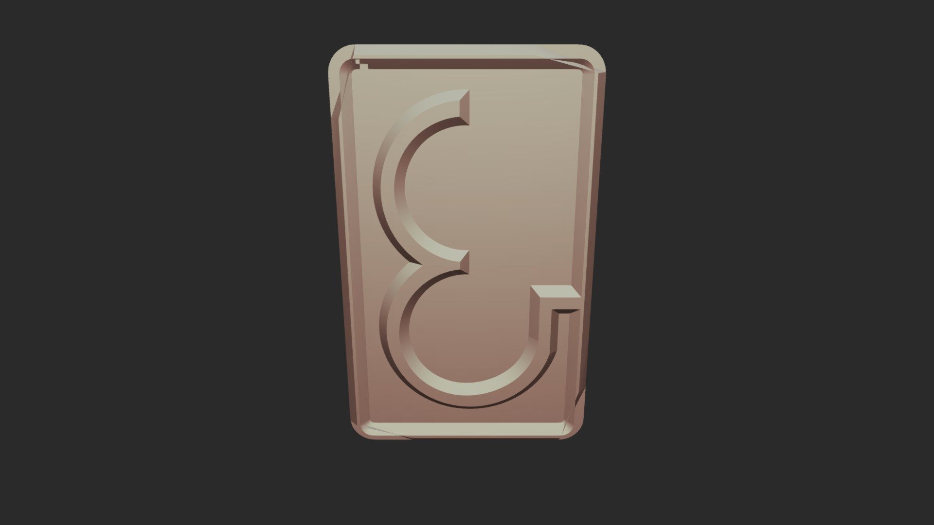 ampersand w/ added taper (small)