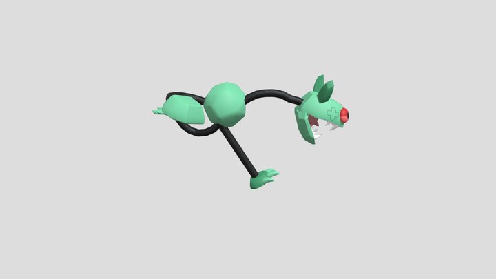 Twisted Lucky Charm 3D Model