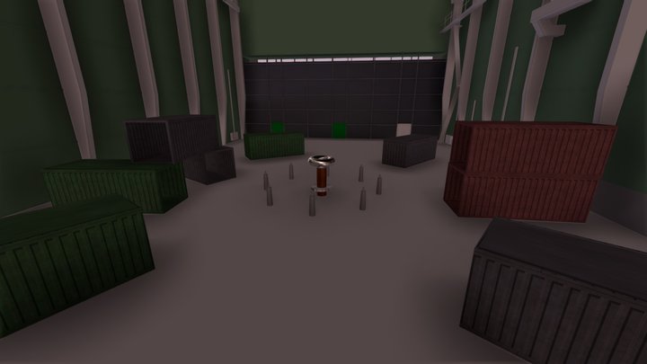Loods-rot 3D Model